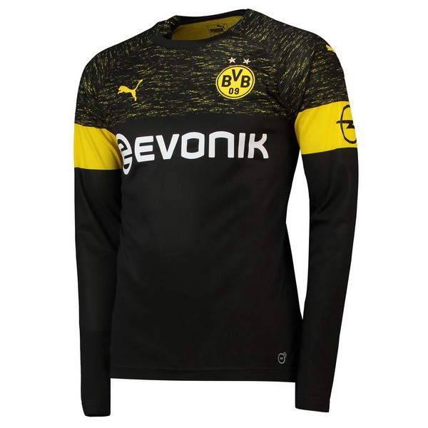 Tailandia Camiseta Borussia Dortmund 2ª Ml 2018-2019 Negro